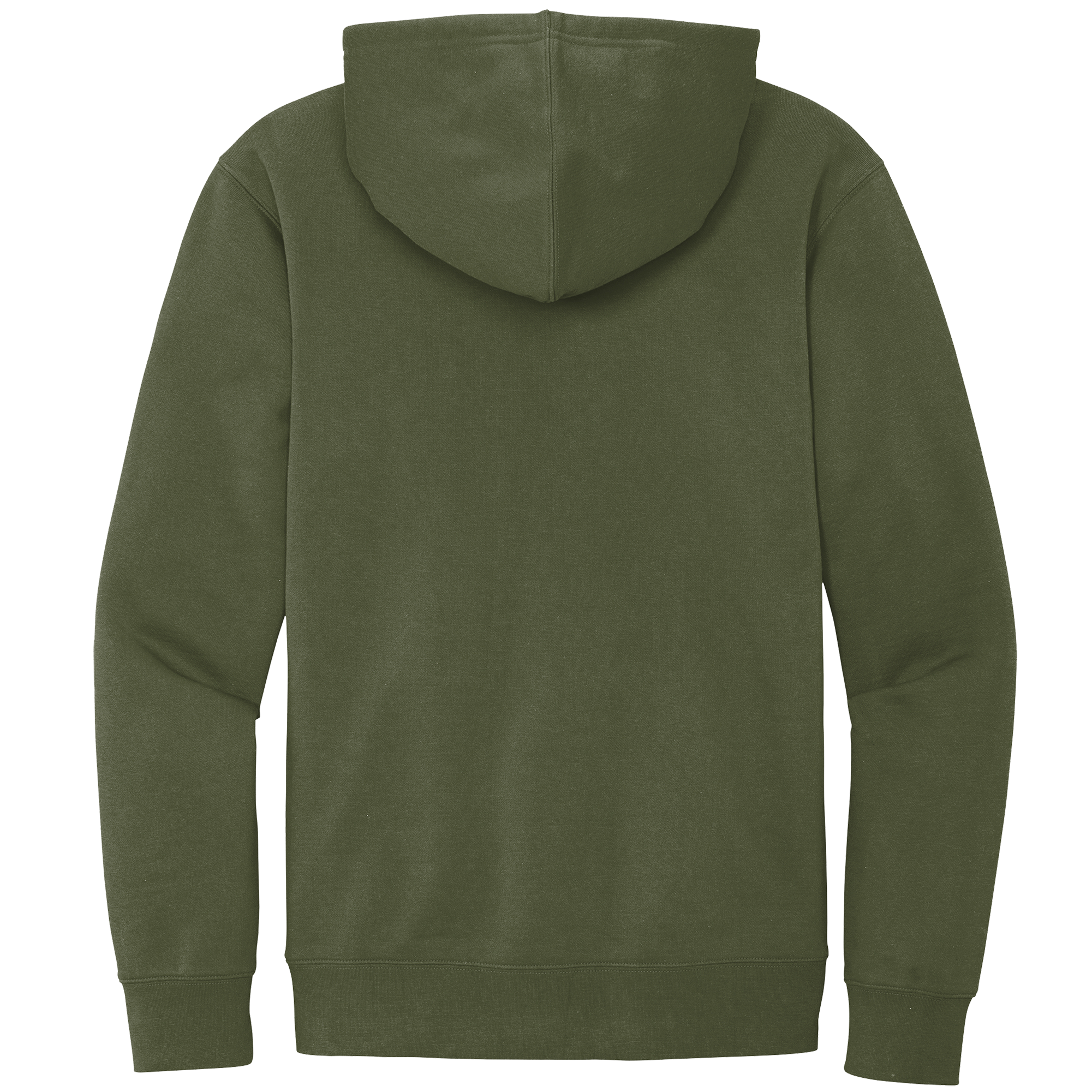 Sasquatch Not Going Sweatshirt Olive Green Fleece Hoodie