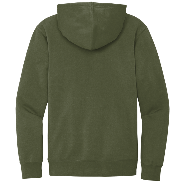 Sasquatch Not Going Sweatshirt Olive Green Fleece Hoodie