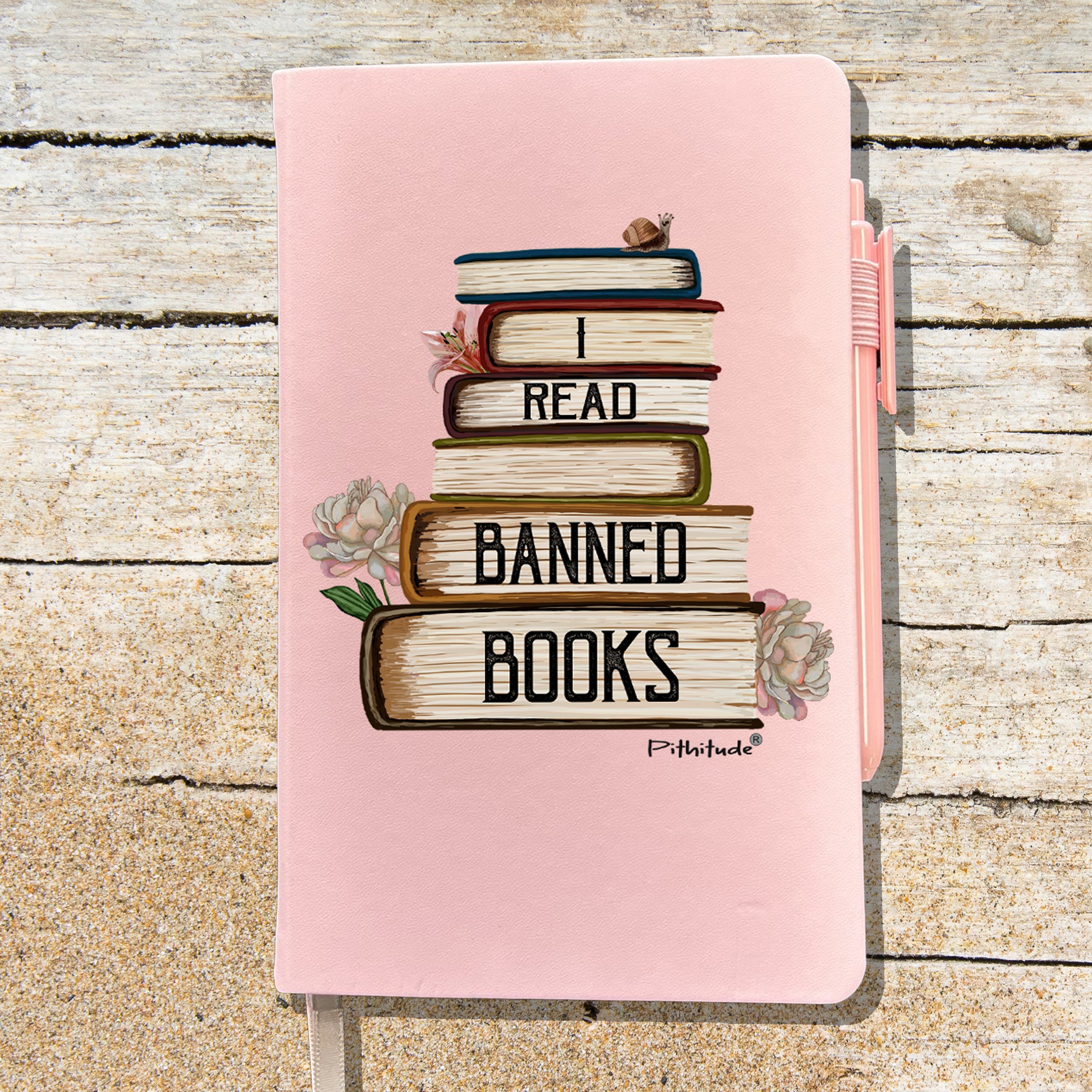 Banned Books Blank Lined Journal Notebook