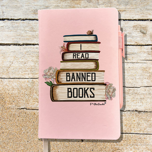 Banned Books Blank Lined Journal Notebook