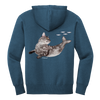 Catfish Zipper Hoodie Fleece Sweatshirt