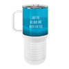 Coral Mermaid 20oz Tall Insulated Stainless Steel Tumbler with Slider Lid