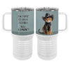 Cowboy Kitten 20oz Tall Insulated Stainless Steel Tumbler with Slider Lid