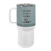 Cowboy Kitten 20oz Tall Insulated Stainless Steel Tumbler with Slider Lid