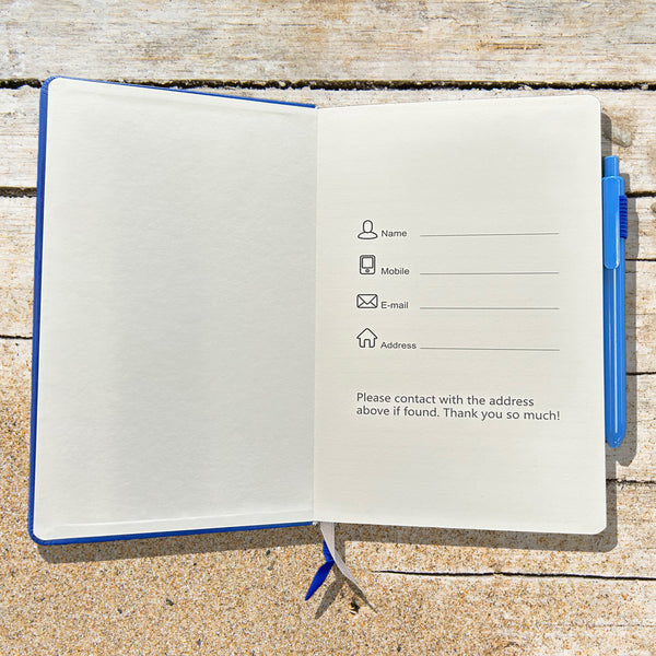 Jellyfish Flow Blank Lined Journal Notebook