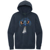 Pithitude Emu Sweatshirt Navy Fleece Men's Hoodie