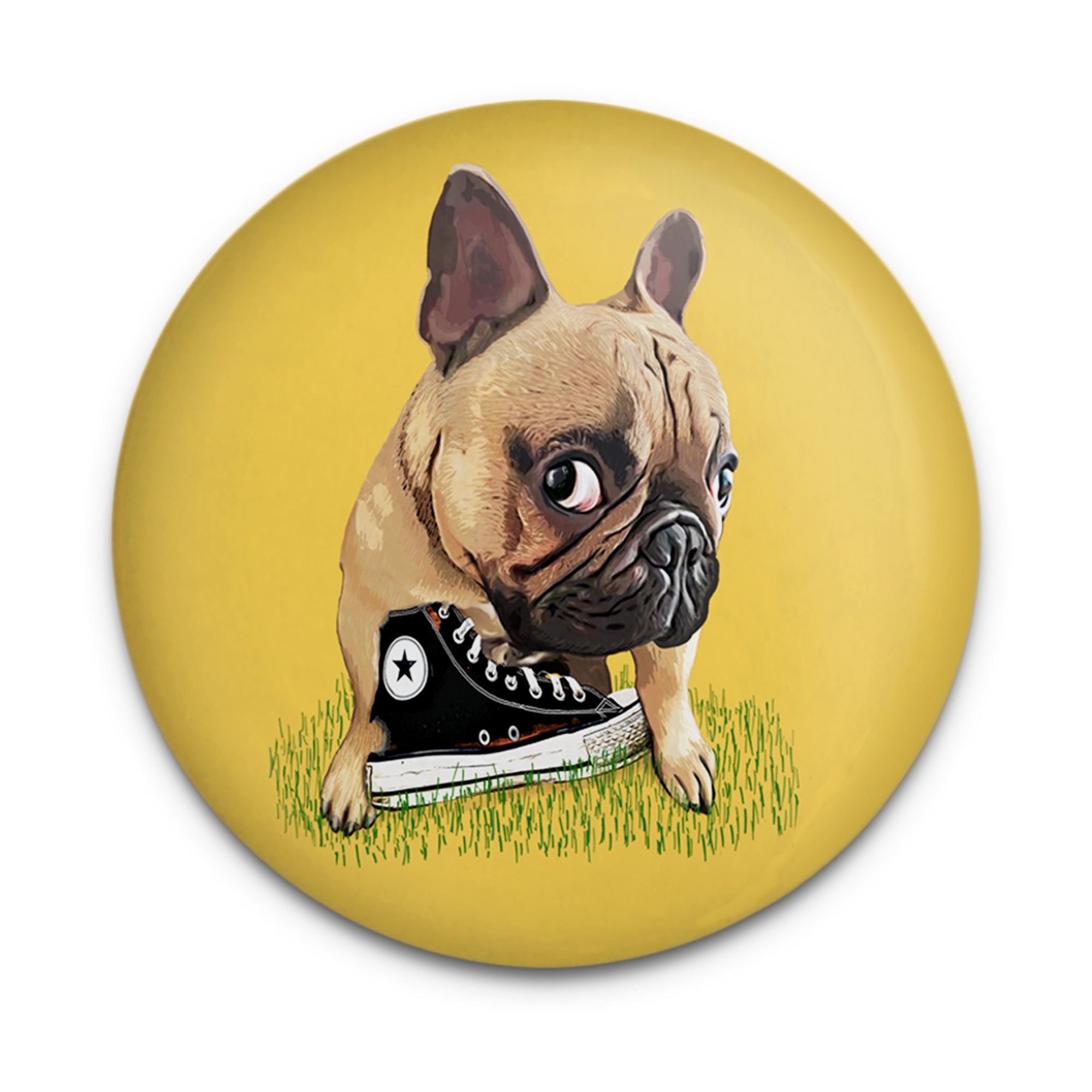 Frenchie Sneaker Magnet