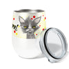 Feral Cat 12oz Stemless Insulated Stainless Steel Tumbler