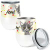 Feral Cat 12oz Stemless Insulated Stainless Steel Tumbler
