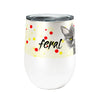 Feral Cat 12oz Stemless Insulated Stainless Steel Tumbler