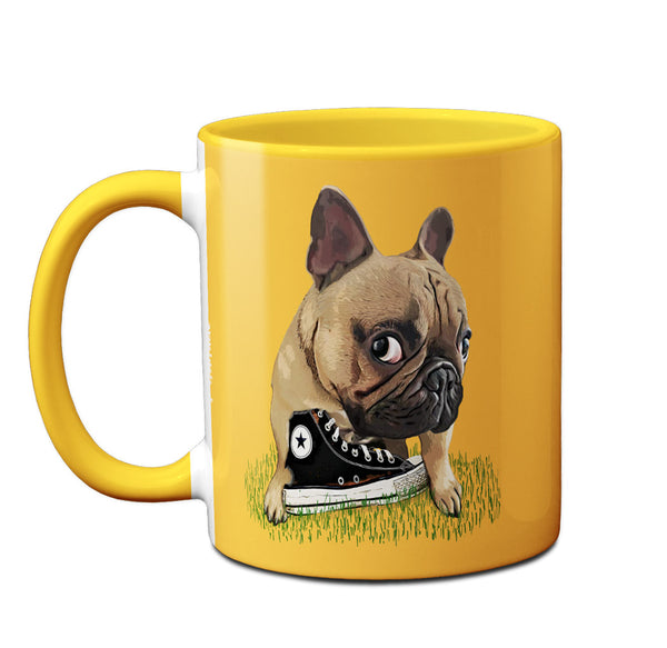 Frenchie Sneaker Mug by Pithitude