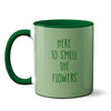 Highland Cow Daisies Mug by Pithitude