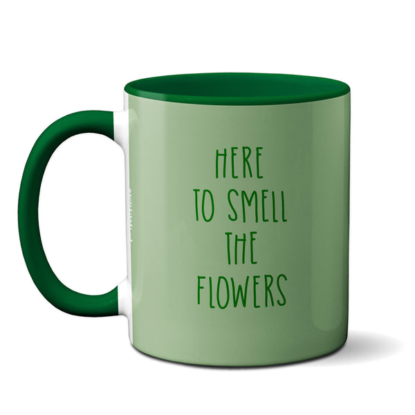 Highland Cow Daisies Mug by Pithitude