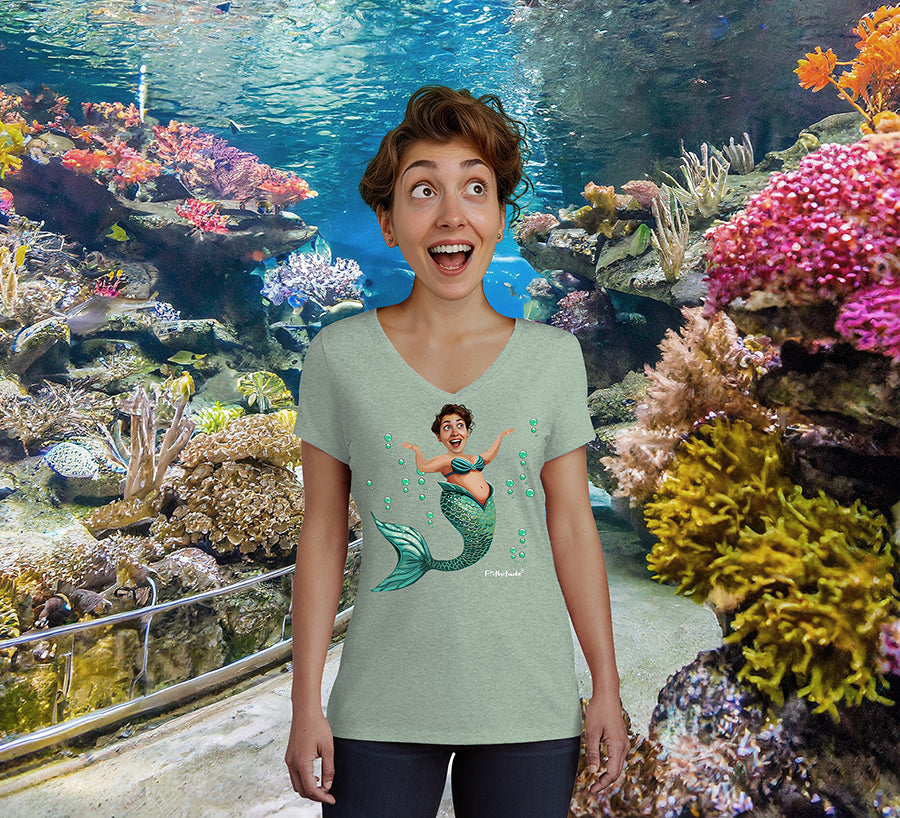Your Face Here Mermaid Women's T-Shirt