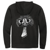 Monochrome Emu Zipper Hoodie Fleece Sweatshirt
