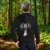 Monochrome Emu Zipper Hoodie Fleece Sweatshirt