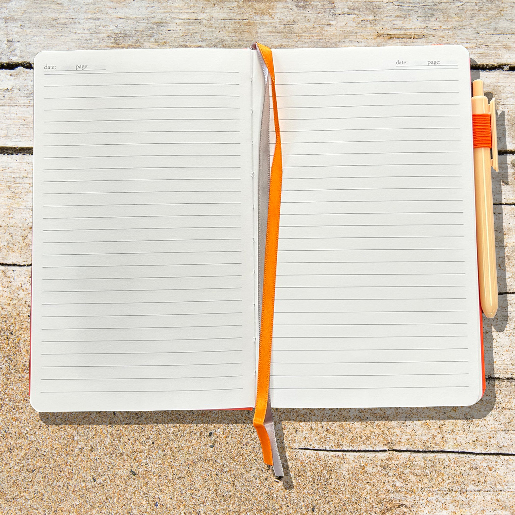 No More Fox Blank Lined Journal Notebook