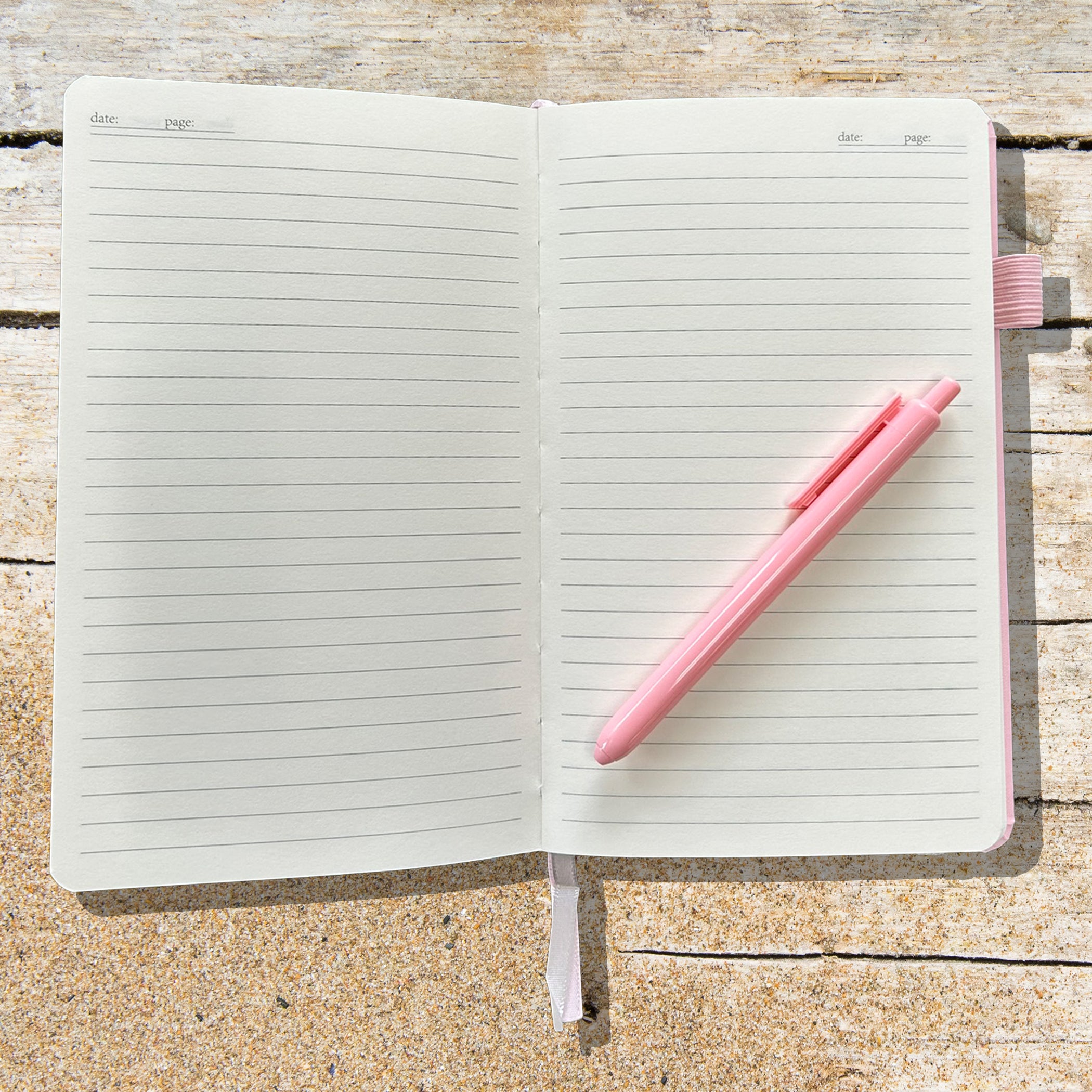 Pufferfish Breathe Blank Lined Journal Notebook