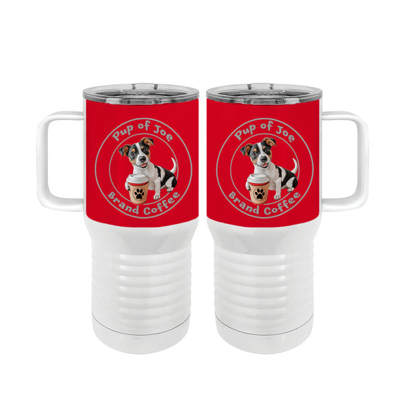 Pup of Joe Coffee 20oz Tall Insulated Stainless Steel Tumbler with Slider Lid