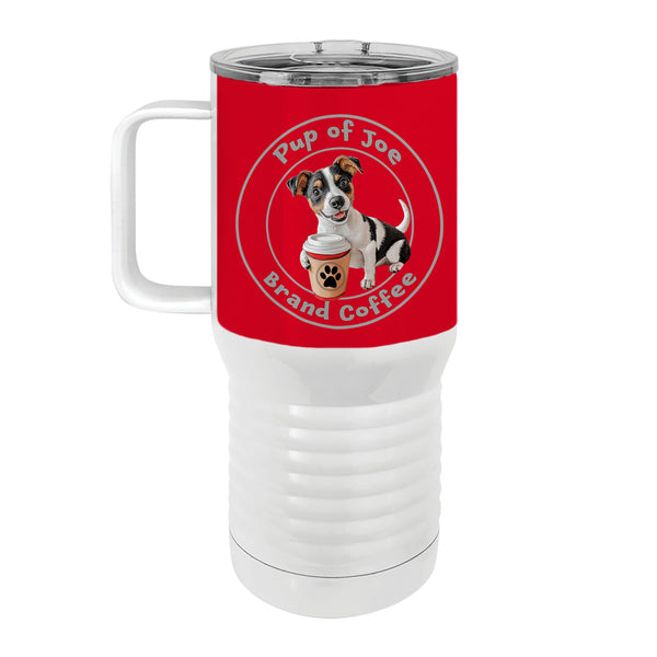 Pup of Joe Coffee 20oz Tall Insulated Stainless Steel Tumbler with Slider Lid