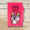 Queso Mouse Blank Lined Journal Notebook