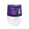 Raccoon Family Motto 12oz Insulated Stainless Steel Tumbler with Clear Lid