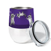 Raccoon Family Motto 12oz Insulated Stainless Steel Tumbler with Clear Lid