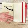Reading Raccoon Blank Lined Journal Notebook