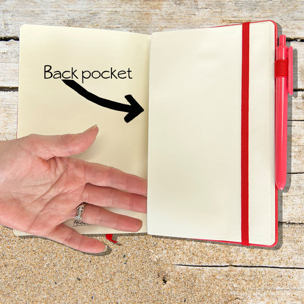Reading Raccoon Blank Lined Journal Notebook