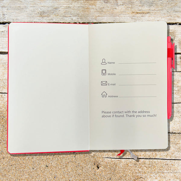 Raven Nevermind Blank Lined Journal Notebook