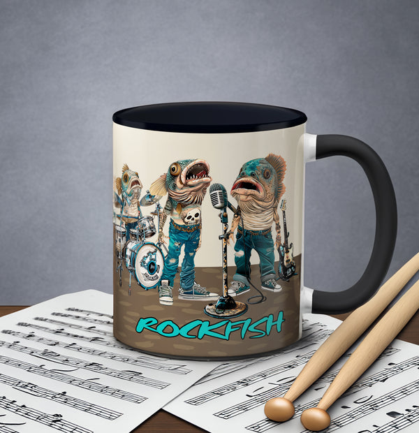 Rockfish Ceramic Mug by Pithitude