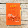 Salty Octopus Blank Lined Journal Notebook