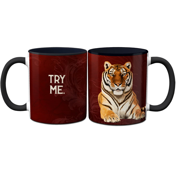 Try Me Tiger Mug by Pithitude