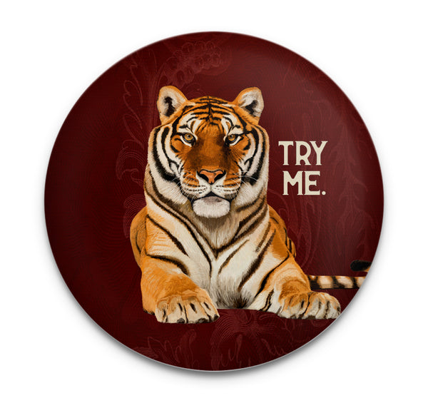 Try Me Tiger Magnet