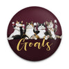 Wine Cat Goals Magnet
