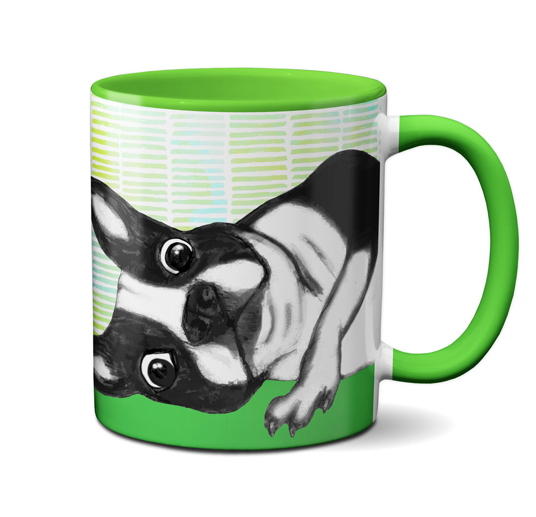 Hangover Boston Terrier Mug by Pithitude