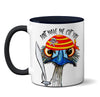 Cut You Ostrich Emu Pirate Mug by Pithitude