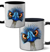 Pithitude Ostrich Emu Bird Mug