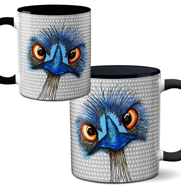 Pithitude Ostrich Emu Bird Mug