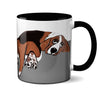 Basset Hound Beagle Mug by Pithitude