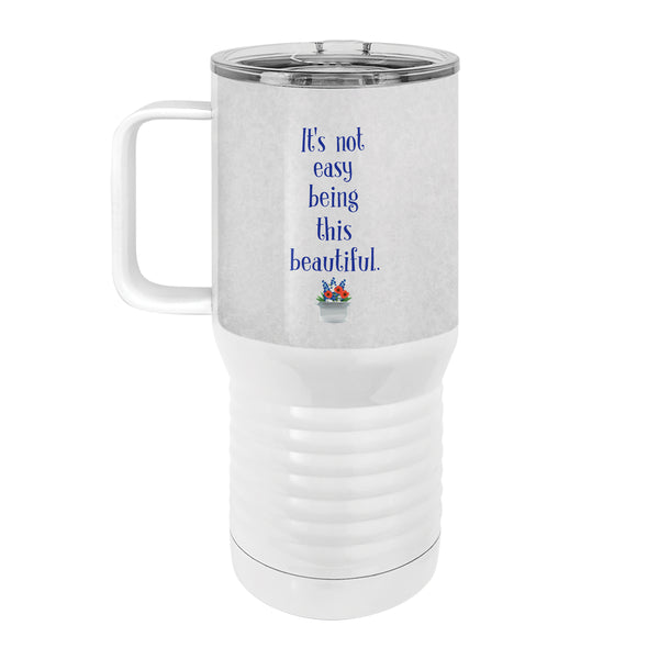 Beautiful Bunting 20oz Tall Insulated Stainless Steel Tumbler with Slider Lid