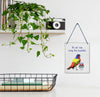 Beautiful Bunting 4x5" Mini-Sign