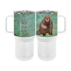 Beaver Things 20oz Tall Insulated Stainless Steel Tumbler with Slider Lid