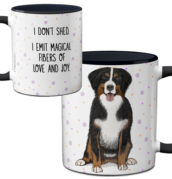 Bernese Mountain Dog Shedding Mug