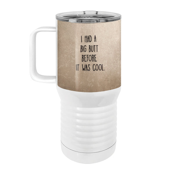 Big Butt Bear 20oz Tall Insulated Stainless Steel Tumbler with Slider Lid