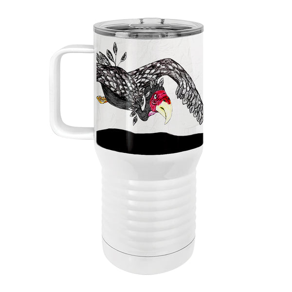 Black Buzzard 20oz Tall Insulated Stainless Steel Tumbler with Slider Lid