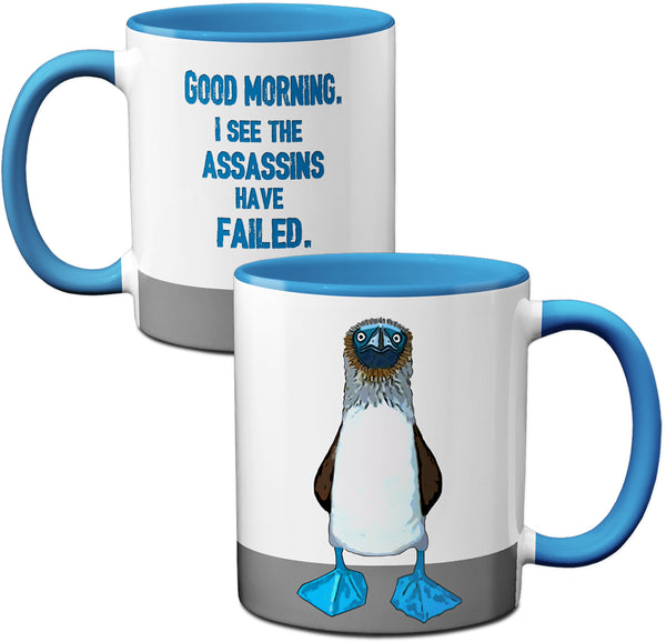 Blue Footed Boobie Assassin Blue Mug