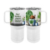 Botany Plants 20oz Tall Insulated Stainless Steel Tumbler with Slider Lid