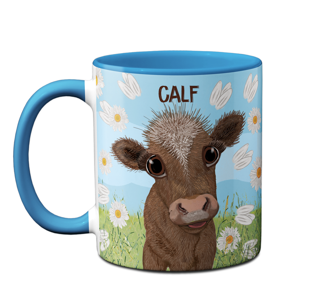 Calf Decalf Mug by Pithitude