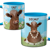 Calf Decalf Mug by Pithitude